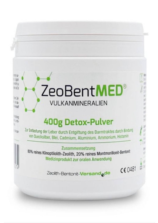 Zeolith MED® Pulver von der Fa. ZeoBent Handels GmbH