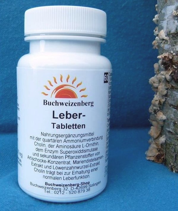 Leber-Tabletten 60 Tabletten Buchweizenberg